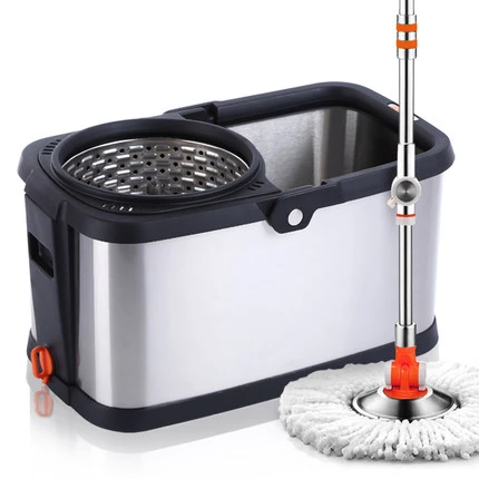 Mopa Giratoria, Centrifugadora 360 de Acero Inoxidable